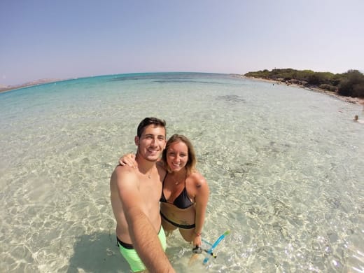 Spiaggia La Pelosa y nos despedimos de Cerdeña • Viaje a Cerdeña, día 6