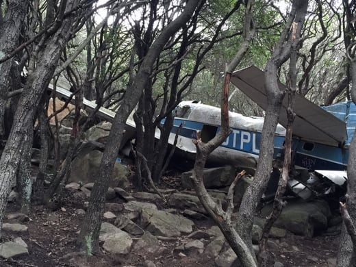 Escapada a la avioneta estrellada en Santa Fe del Montseny