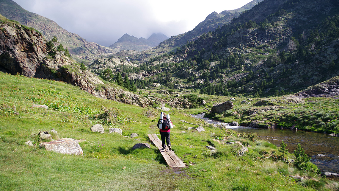 Pica d’Estats per Vallferrera