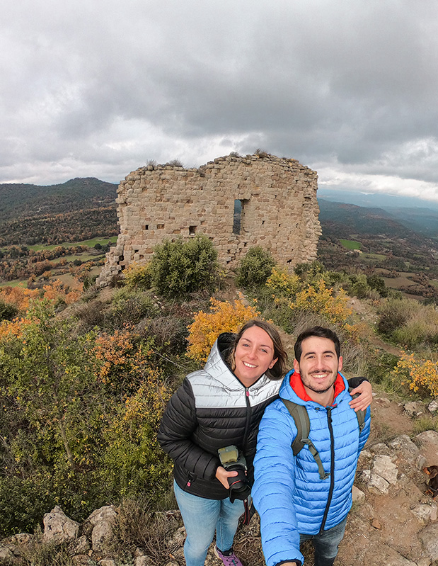 Castell de Lluçà, al Lluçanès