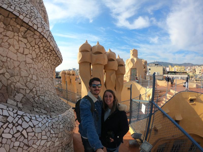 Visita a La Casa Milà, La Pedrera a Barcelona