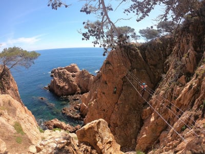 Escapada a la Via Ferrada de la Cala del Molí, a Sant Feliu de Guíxols