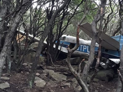 Escapada a l’avioneta estavellada a Santa Fe del Montseny