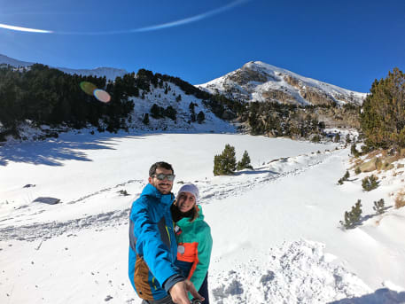 Escapada amb raquetes de neu als Estanys de la Pera