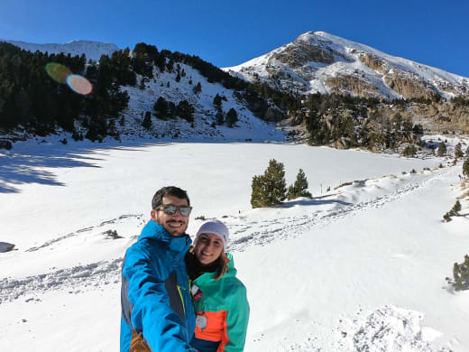 Escapada amb raquetes de neu als Estanys de la Pera