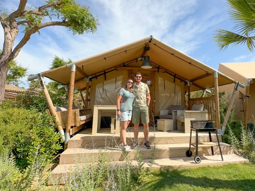 Escapada de glamping al Càmping del Mar, a primera línia de mar