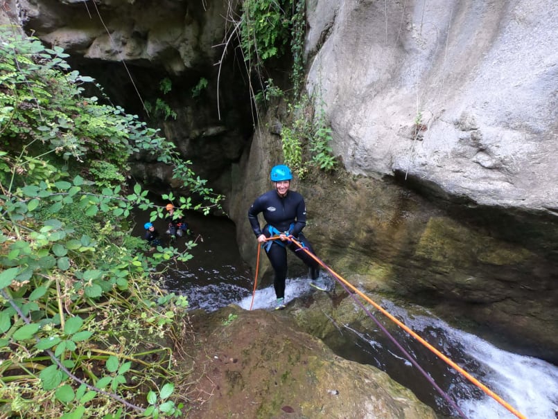 Barranquisme a Estrets de Castellar a Castellar del Vallès - 0
