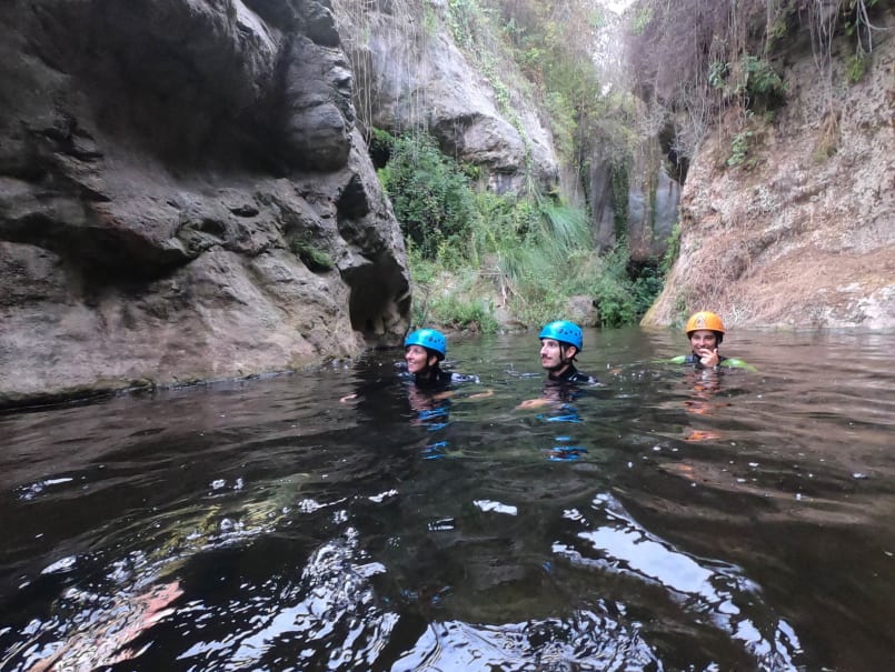 Barranquisme a Estrets de Castellar a Castellar del Vallès - 5