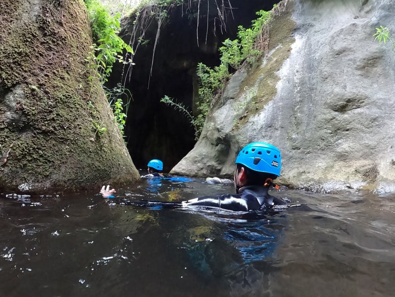Barranquisme a Estrets de Castellar a Castellar del Vallès - 6