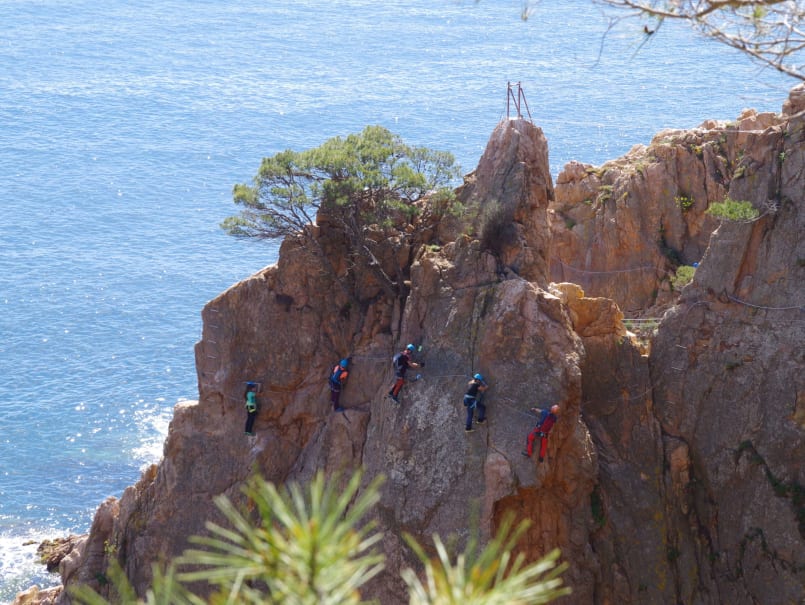 Via ferrata la Cala del Molí a la Costa Brava - 3