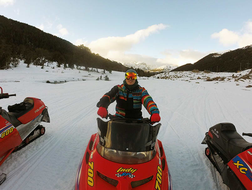Moto de neu a Andorra - 2
