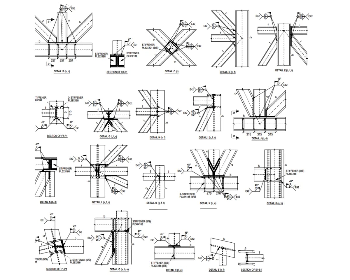 Hong Kong Flyover Steel Support Structure: view 4