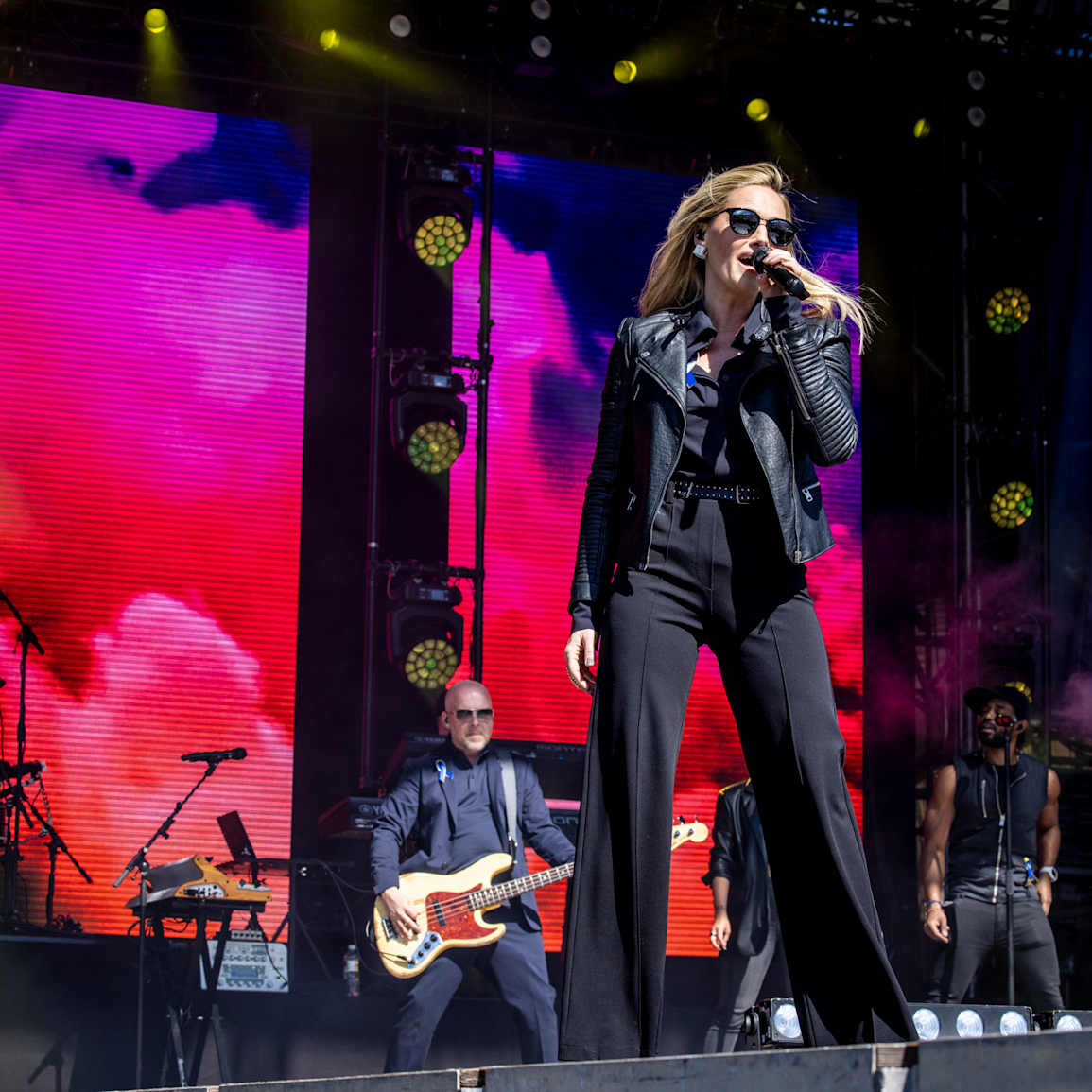 Helene Fischer und Band am 23 SnowpenAir