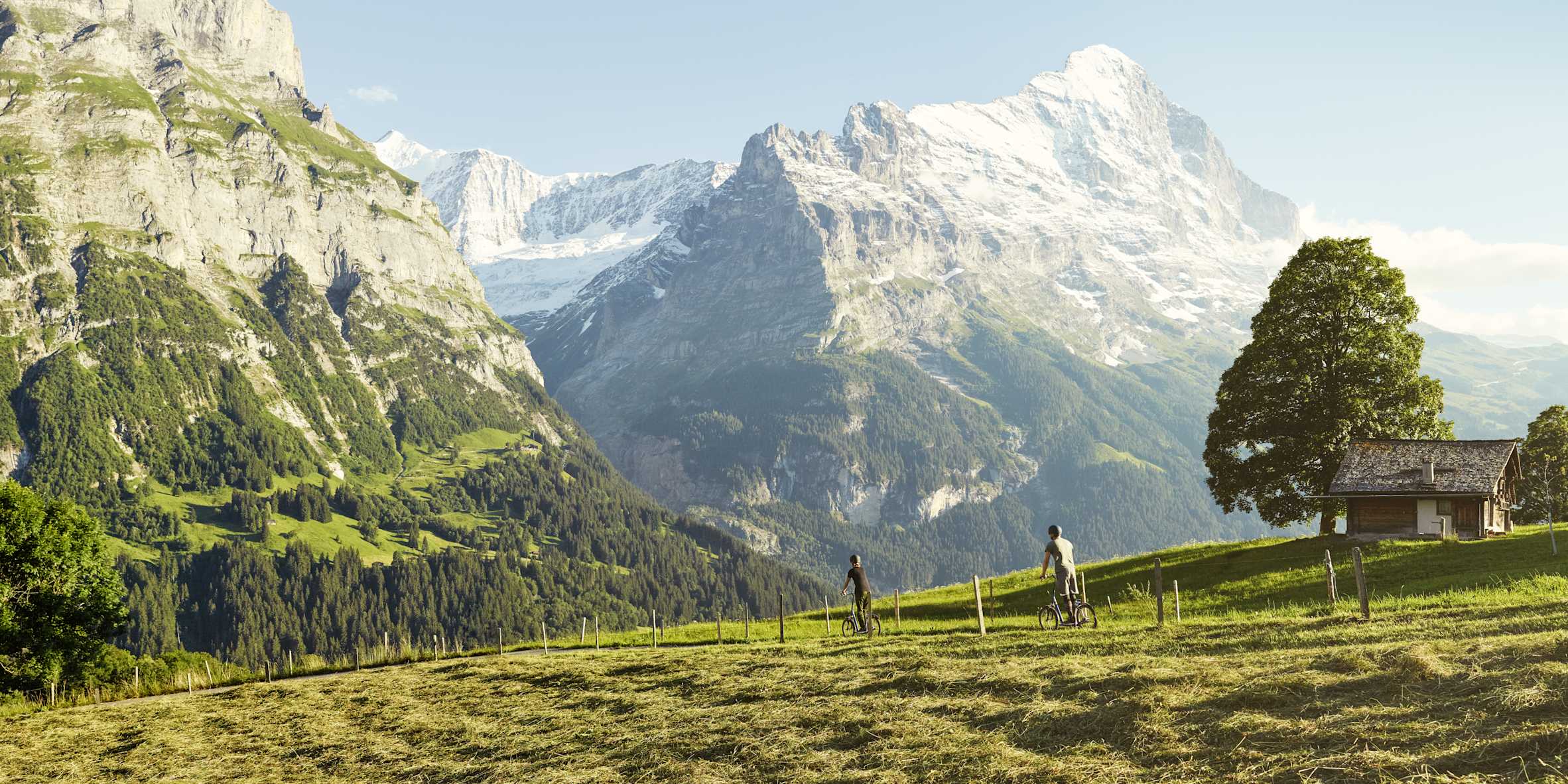 Trottibike Grindelwald First Eigernordwand