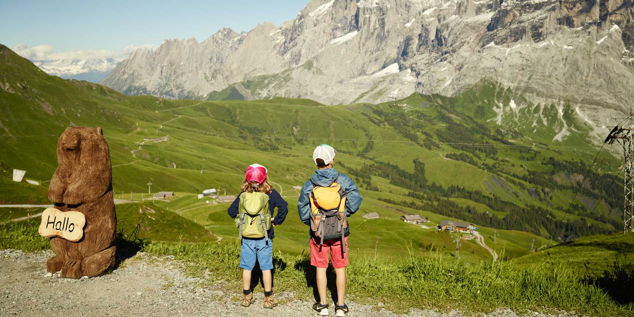 Grindelwald First Murmeltier Lehrpfad Kinder