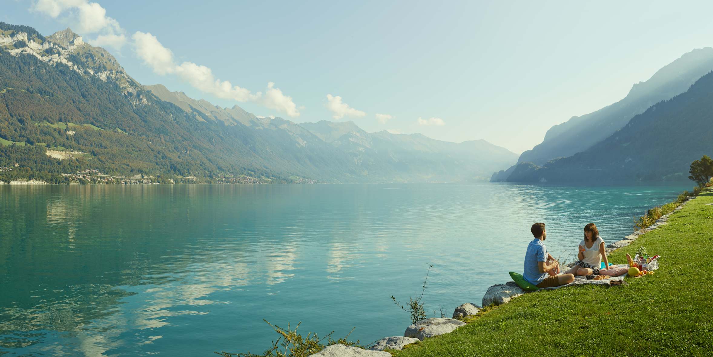 Thunersee Picknick Seeufer Sommer