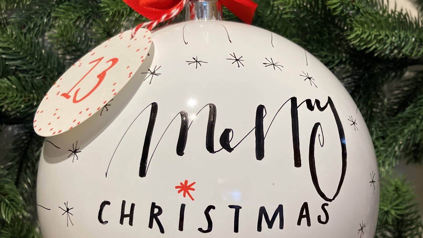 Jungfraubahnen Weihnachtskugel kl