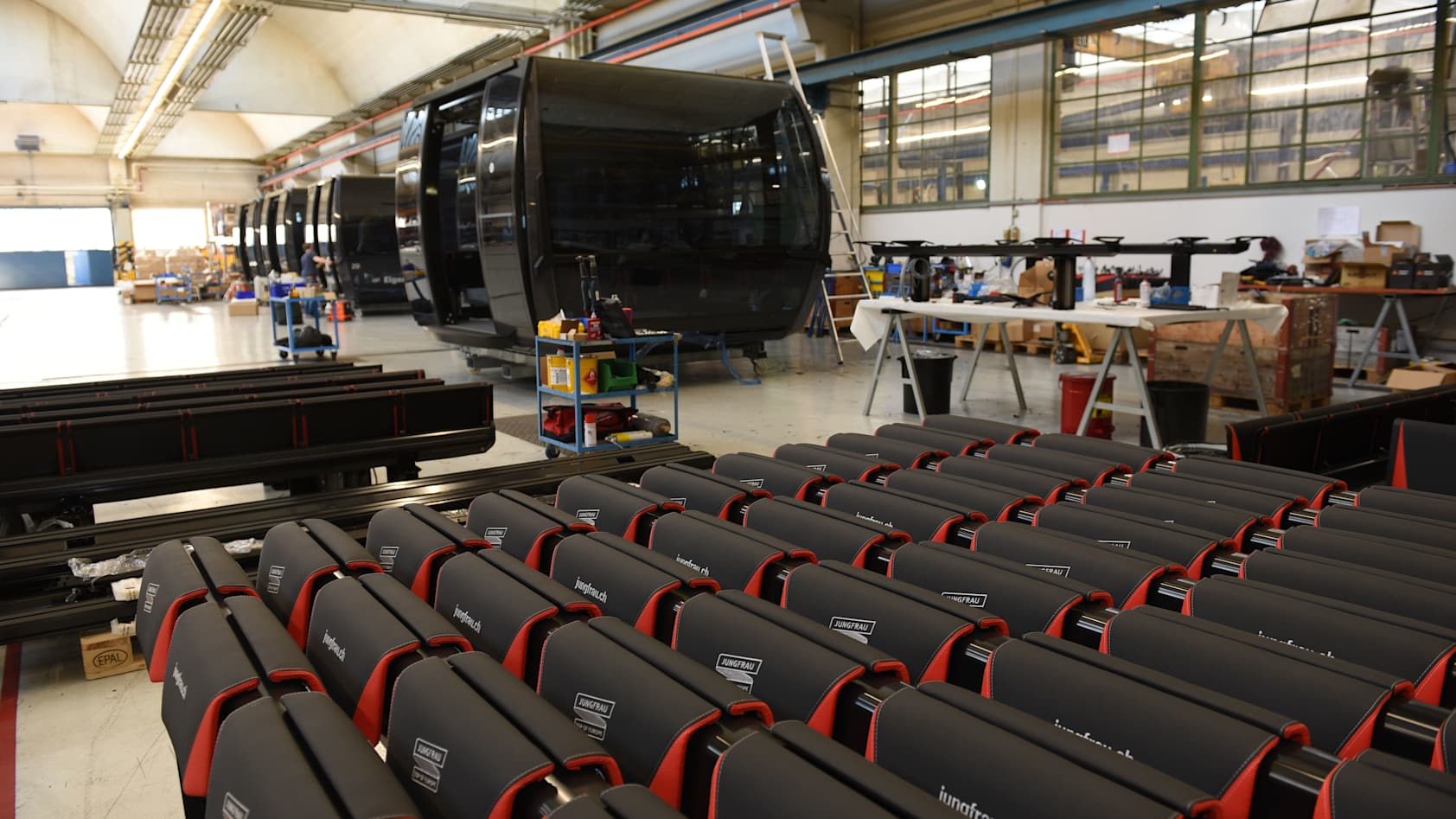 Construction de cabines CWA Olten