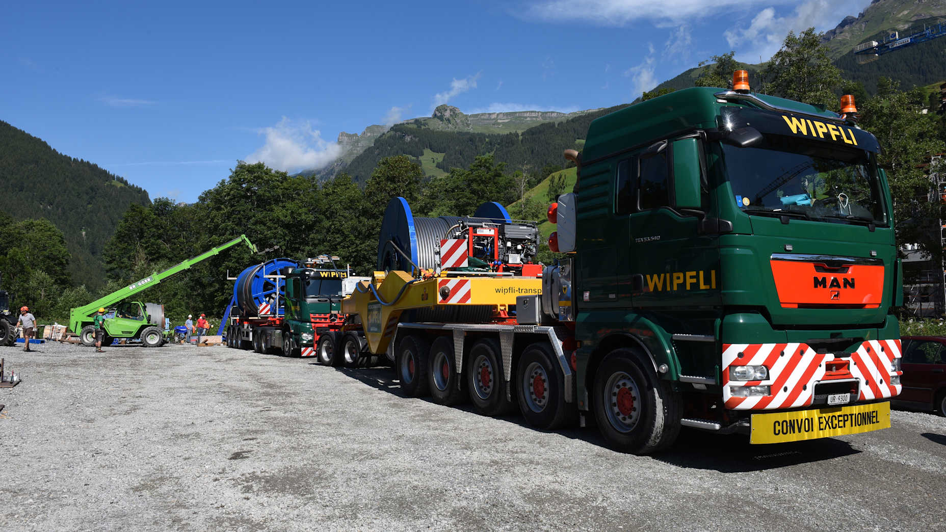 Transport de câbles 2019