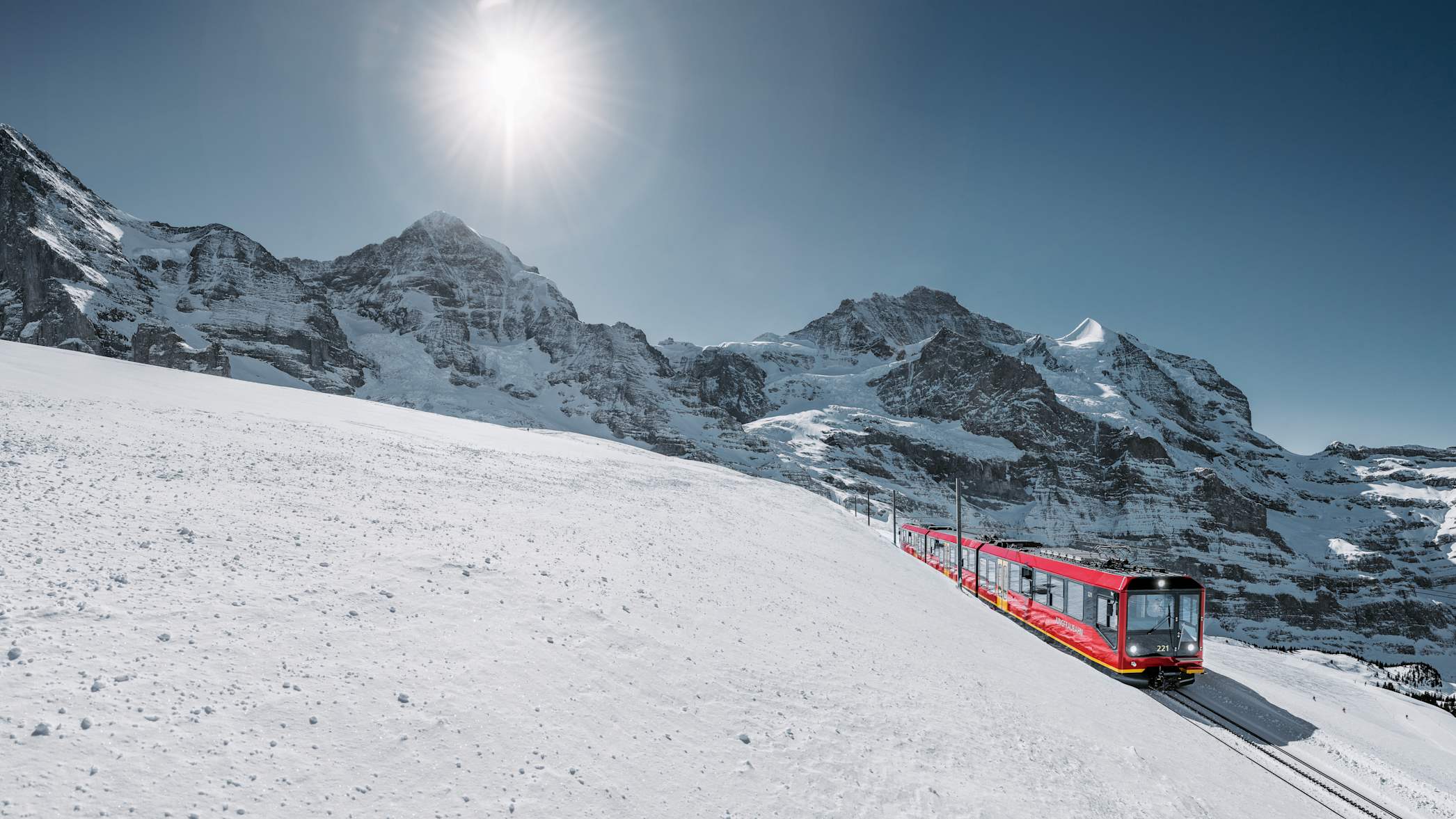 Jungfraubahn Winter