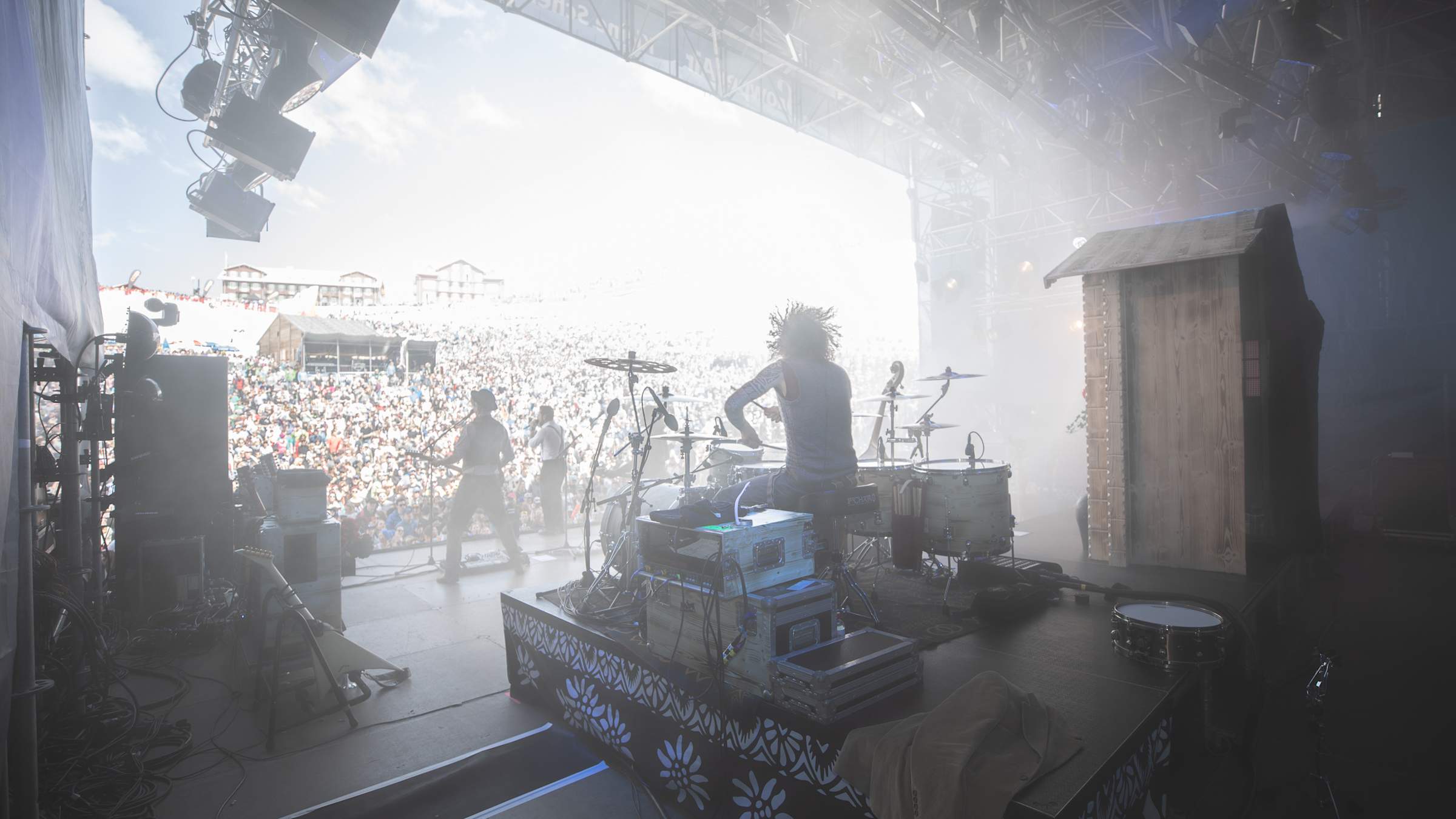 SnowpenAir 2018 Blick von der Buehne