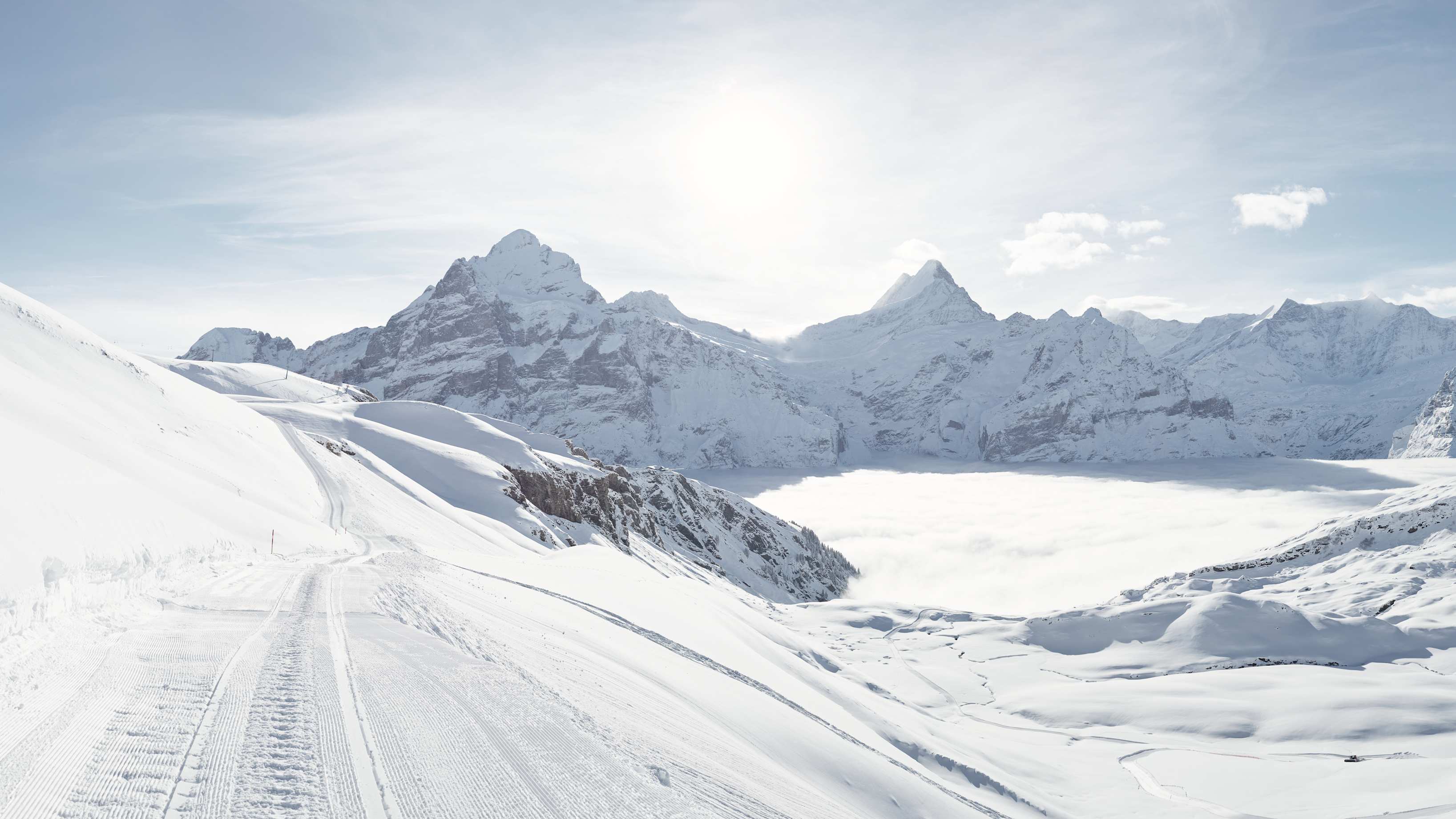 Winterwandern Schreckhorn Wetterhorn