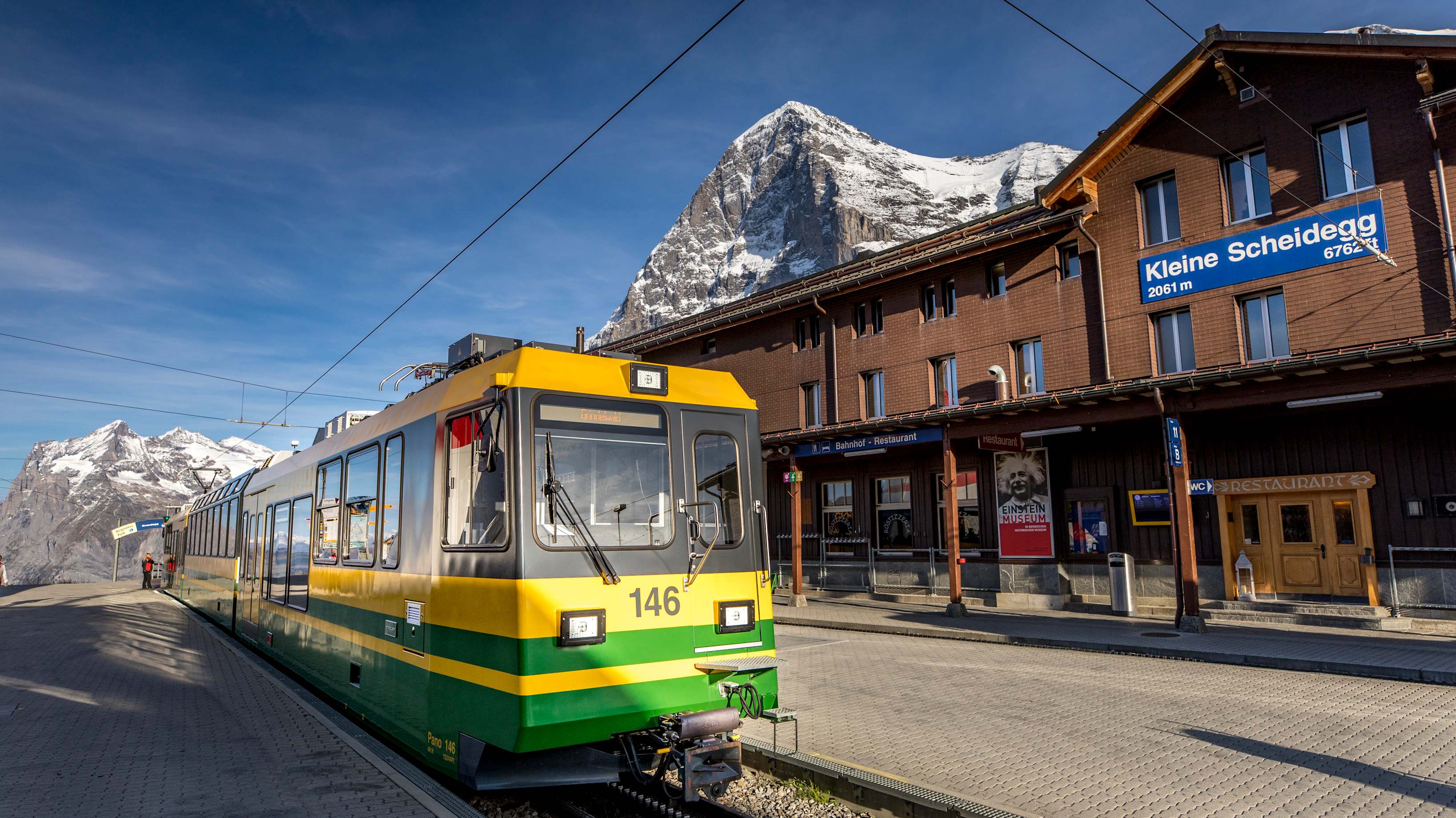 Bahnhof Kleine Scheidegg Winter