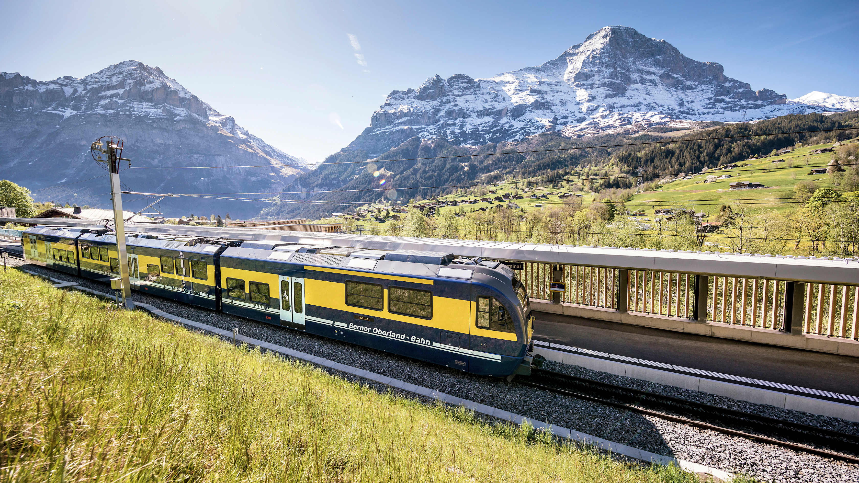 Grindelwald, Jungfrau Railway, Winter, V-Cableway, Terminal, Zug, BOB, Rothenegg