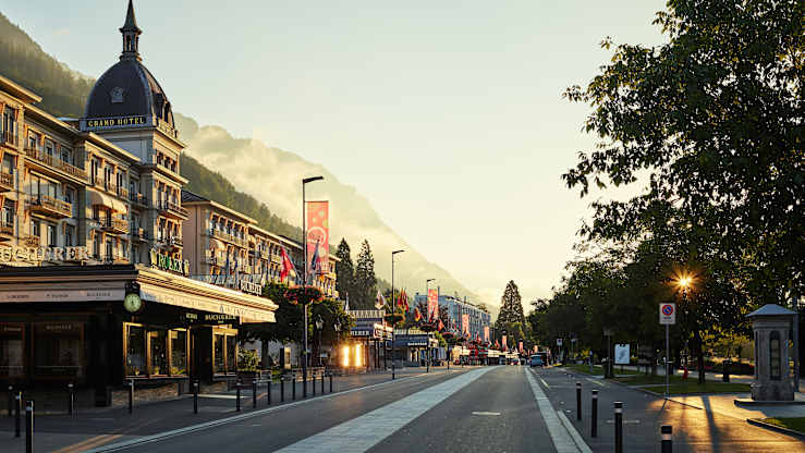 Interlaken Hotel Victoria Jungfrau Shopping Hoeheweg