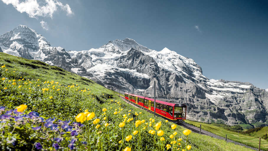 Jungfrau Railway moench jungfrau été 03