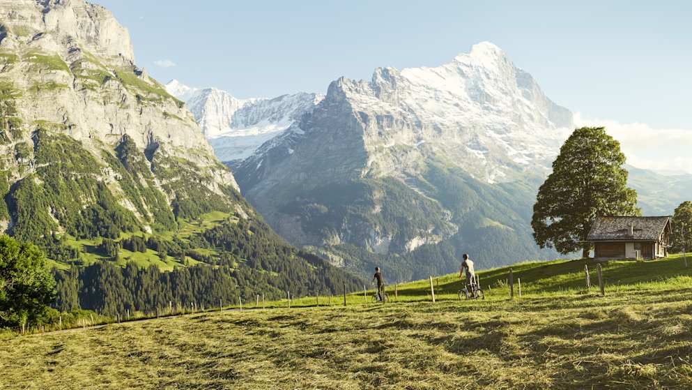 Trottibike Grindelwald First Eigernordwand