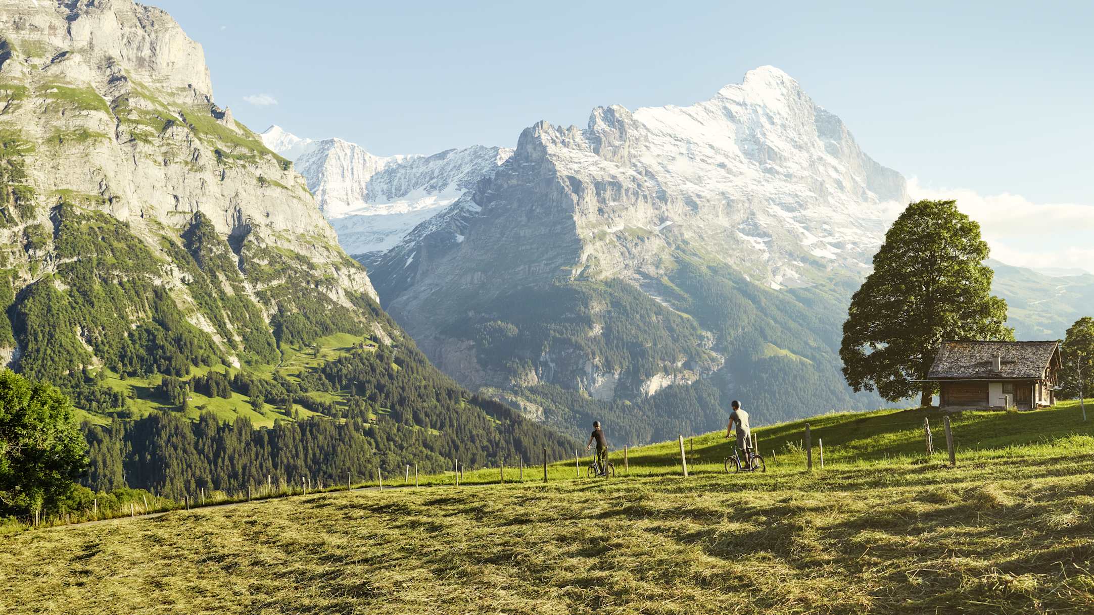 Trottibike Grindelwald First Eigernordwand