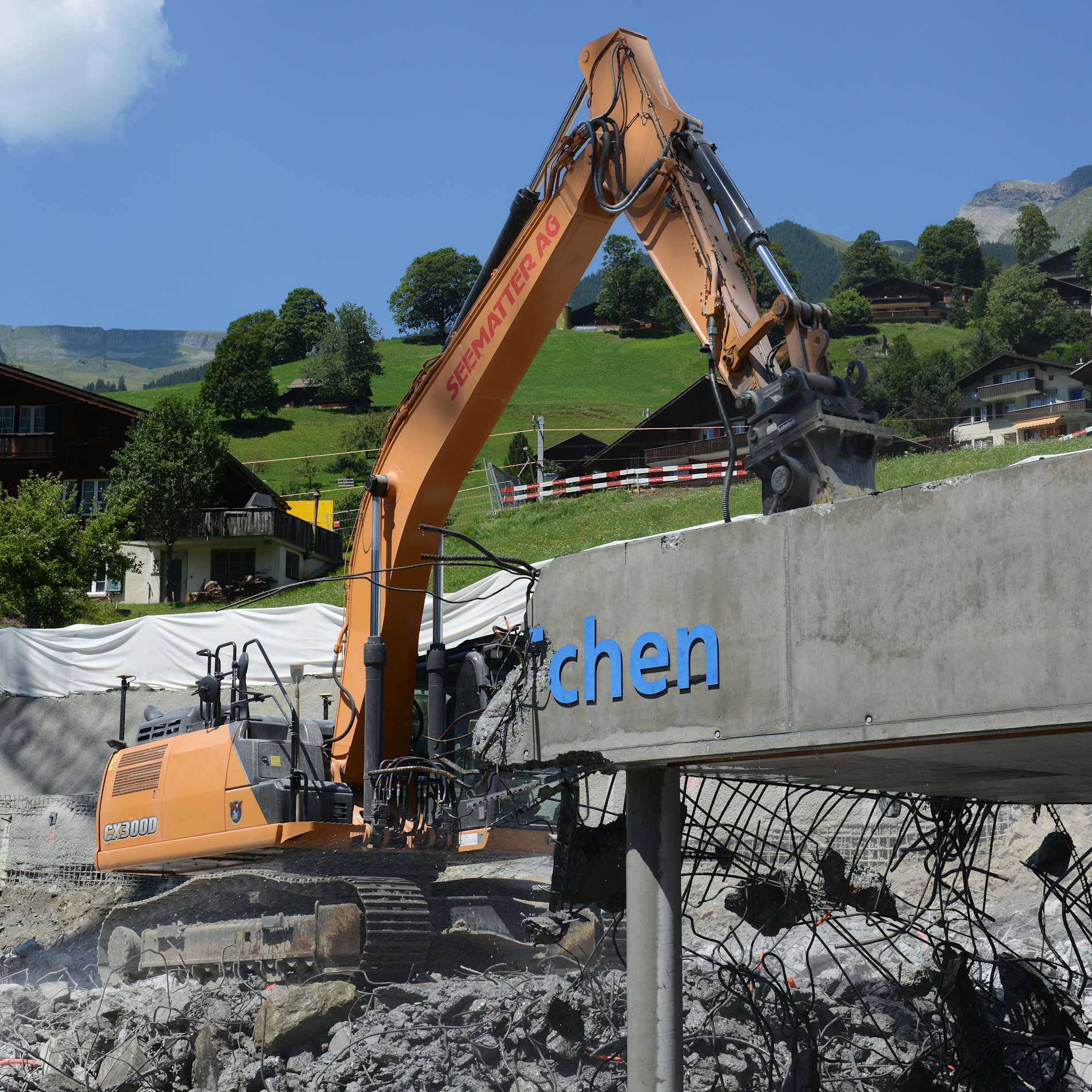 Démolition du GGM été 2018