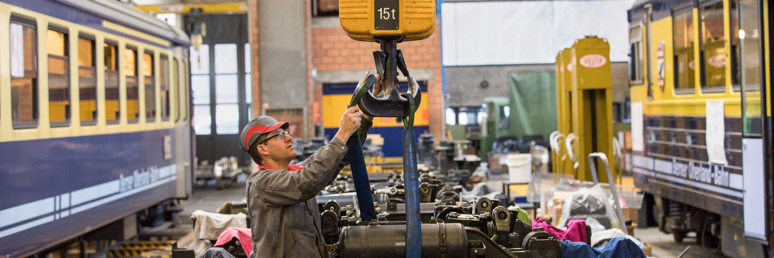 Mechaniker Jungfraubahnen Danie Seematter 1