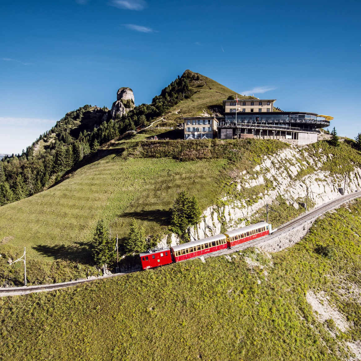 Schynige platte bahn hotel und daube kl