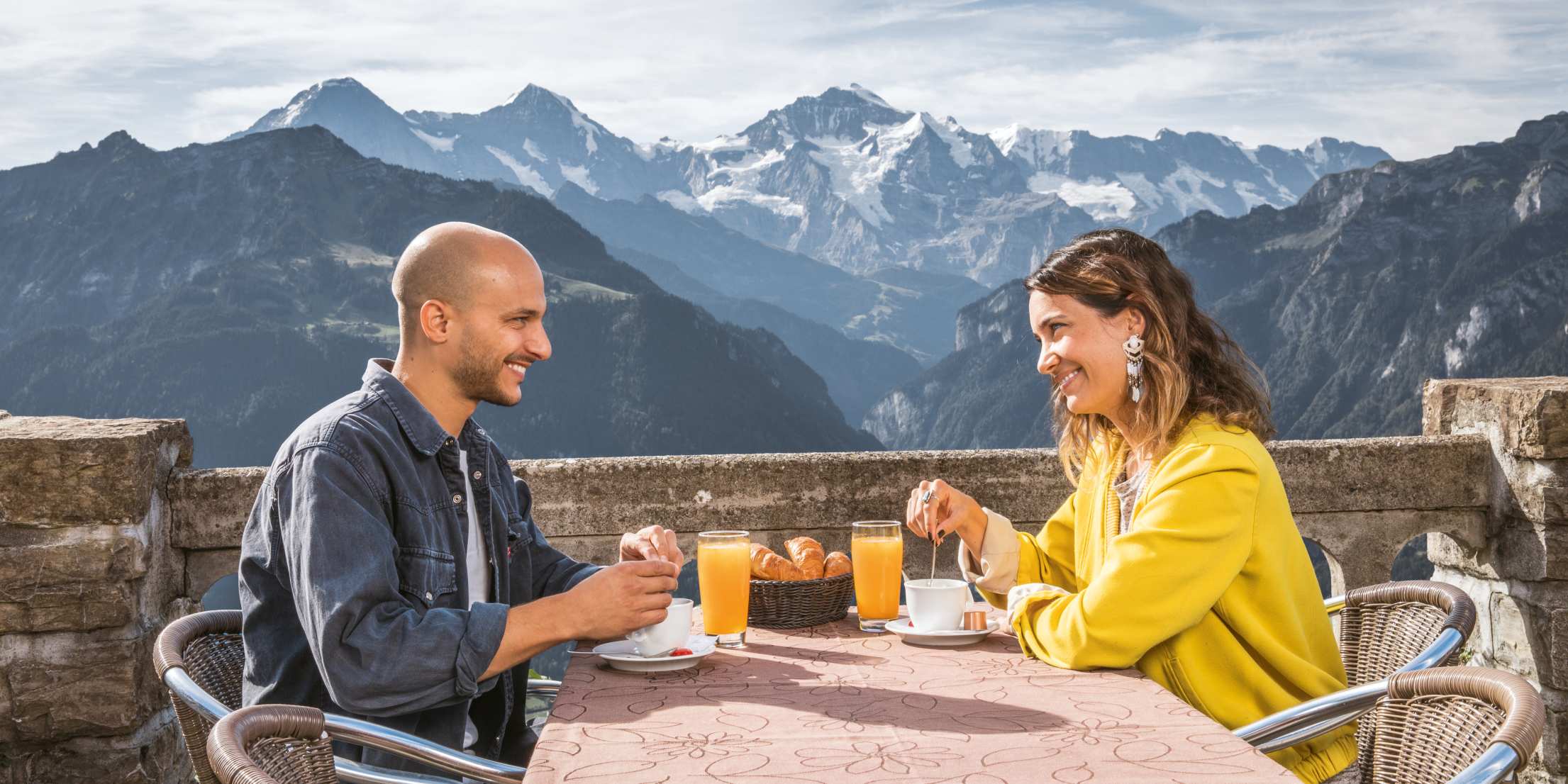 Harder Kulm Terrasse Fruestueck