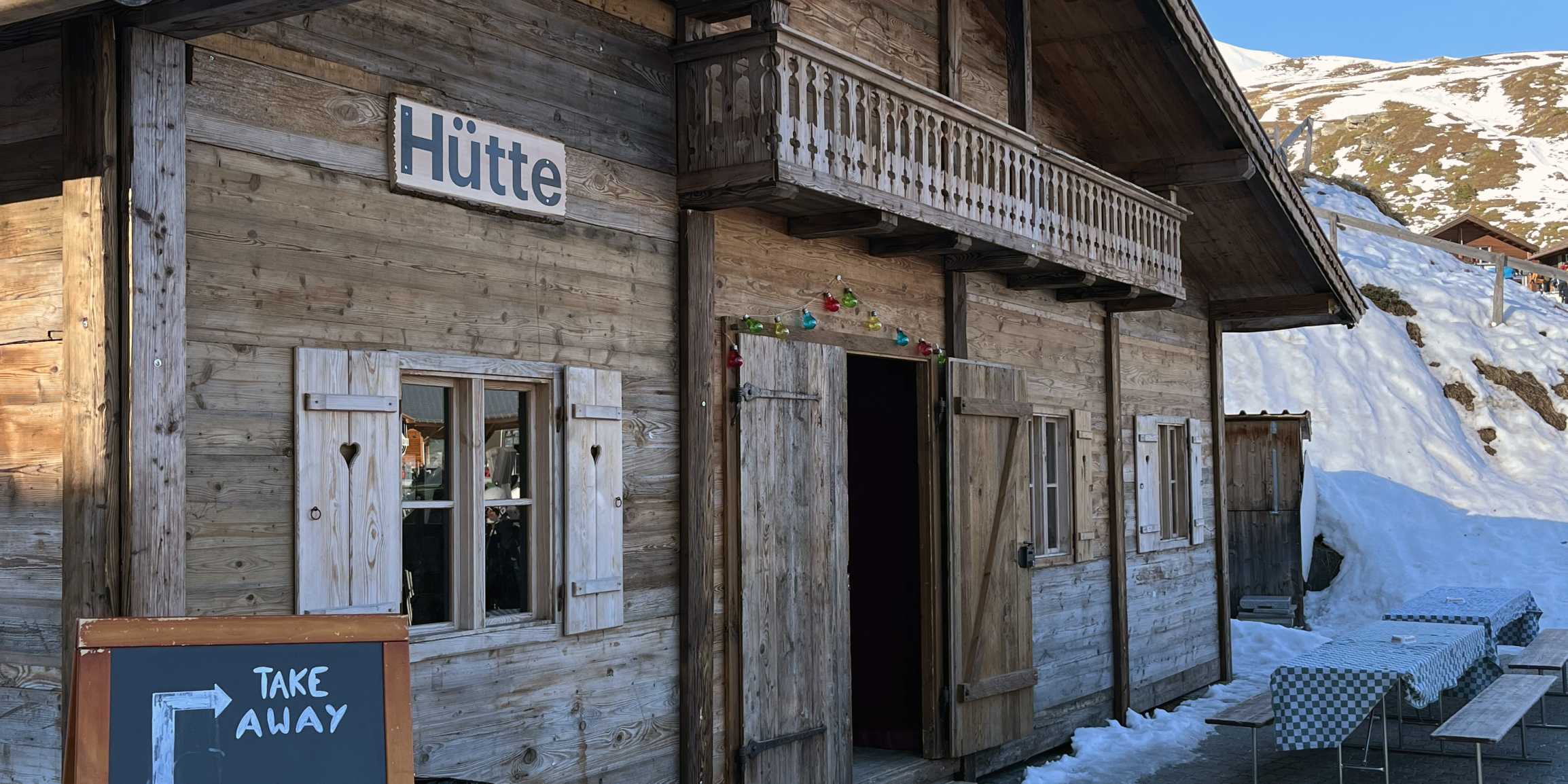 Apres Ski Huette Kleine Scheidegg