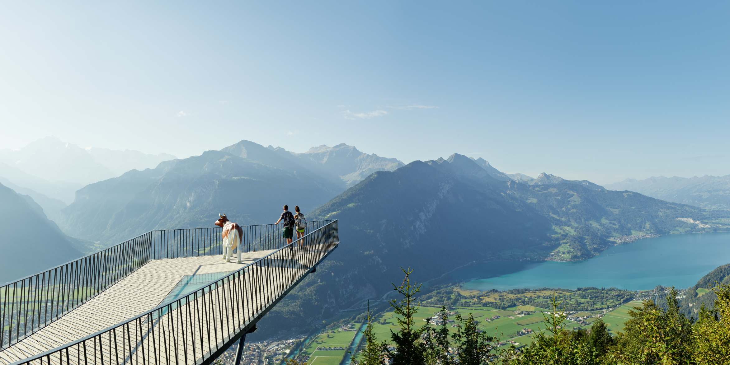 Harder Kulm Aussichtsplattform Panorama