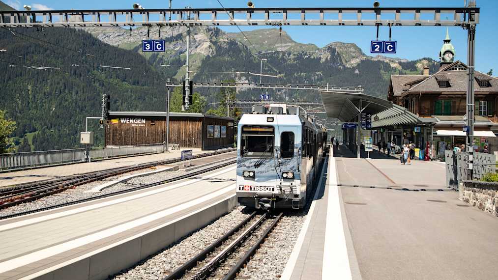 Bahnhof Wengen NEU