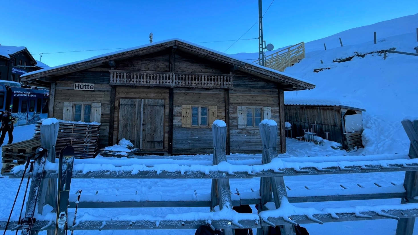 Apres Ski Huette Kleine Scheidegg