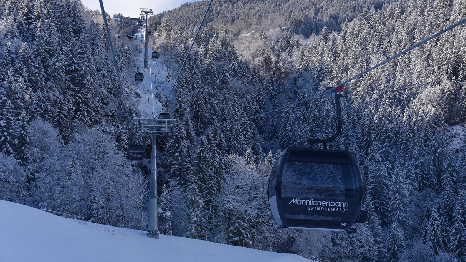 V Bahn GGM Gondelbahn Grindelwald Maennlichen