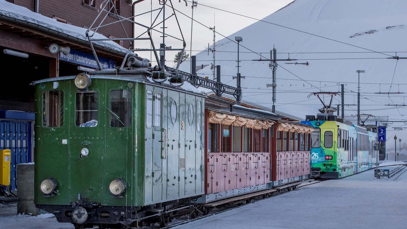 Die nostalgische Schynige Platte Bahn zu Besuch bei der WAB