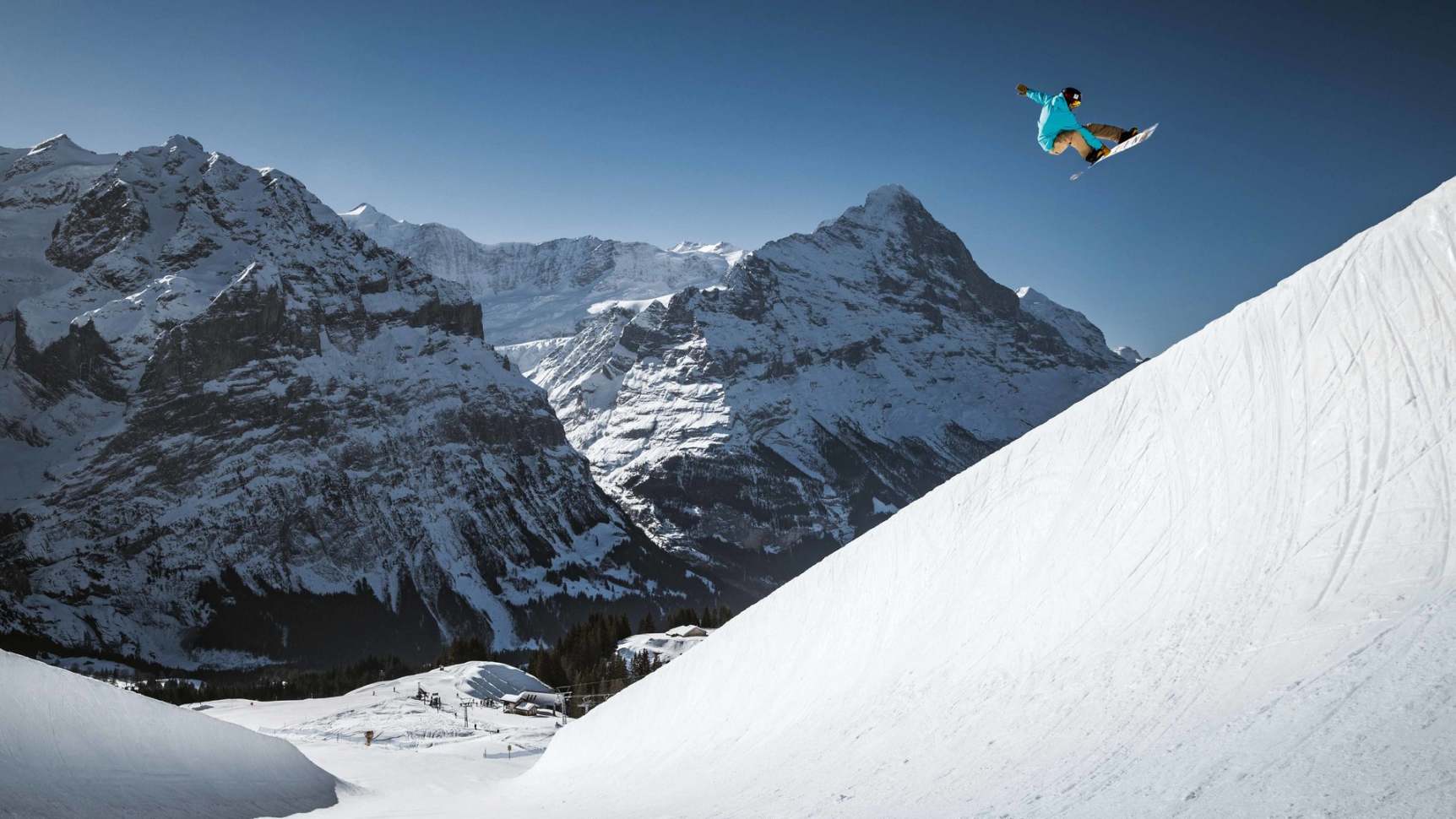 Grindelwald, Jungfraubahnen, Winter, WhiteElements, Freestylepark, Halfpipe, Eiger, First, Grindelwaldfirst, Wintersports, Freestyle