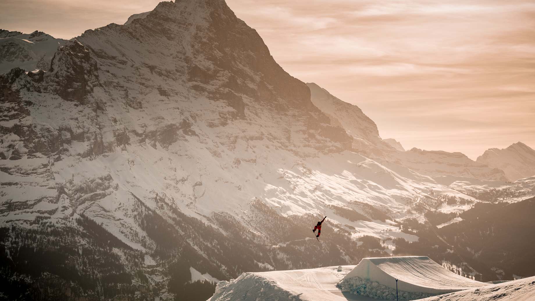 Snowpark Grindelwald First Baergelegg Kicker