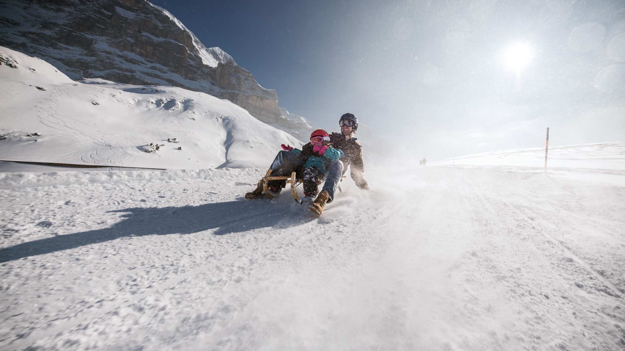 Jungfrau grindelwald eiger run schlitteln