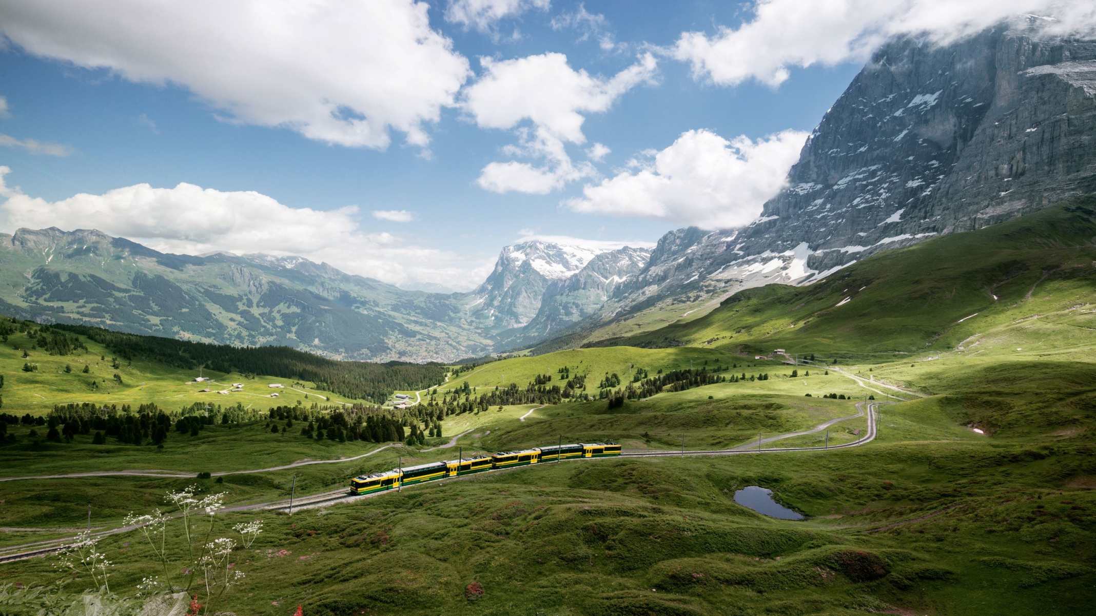 Kleine scheidegg wengeralpbahn sommer kl