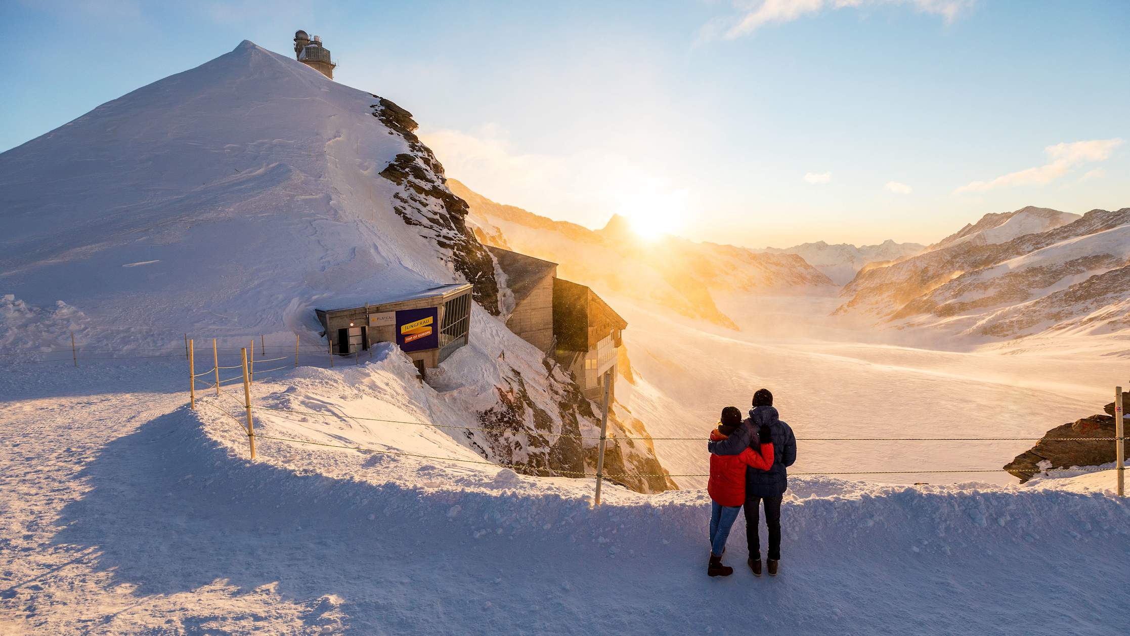 Evening-morning mood, experience activities, Jungfraujoch, Jungfraujoch-Top-of-Europe, Plateau, summer, relationships, winter, jungfrau.ch