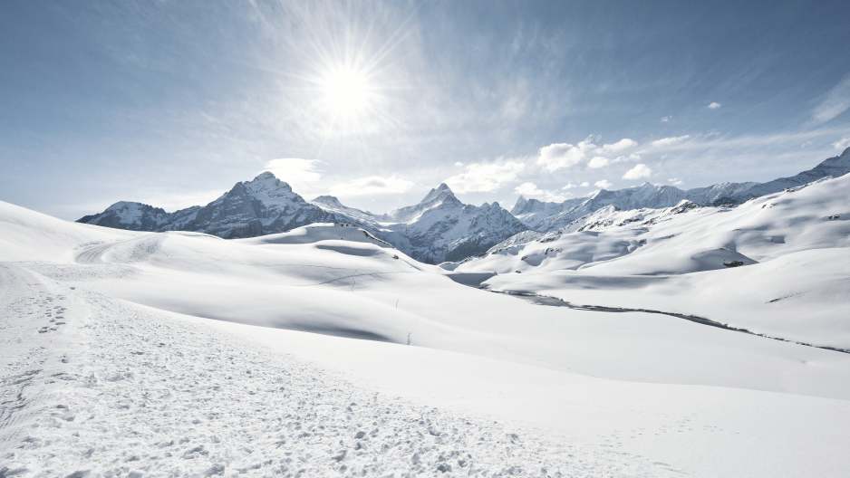 Winterwandern Schreckhorn Wetterhorn