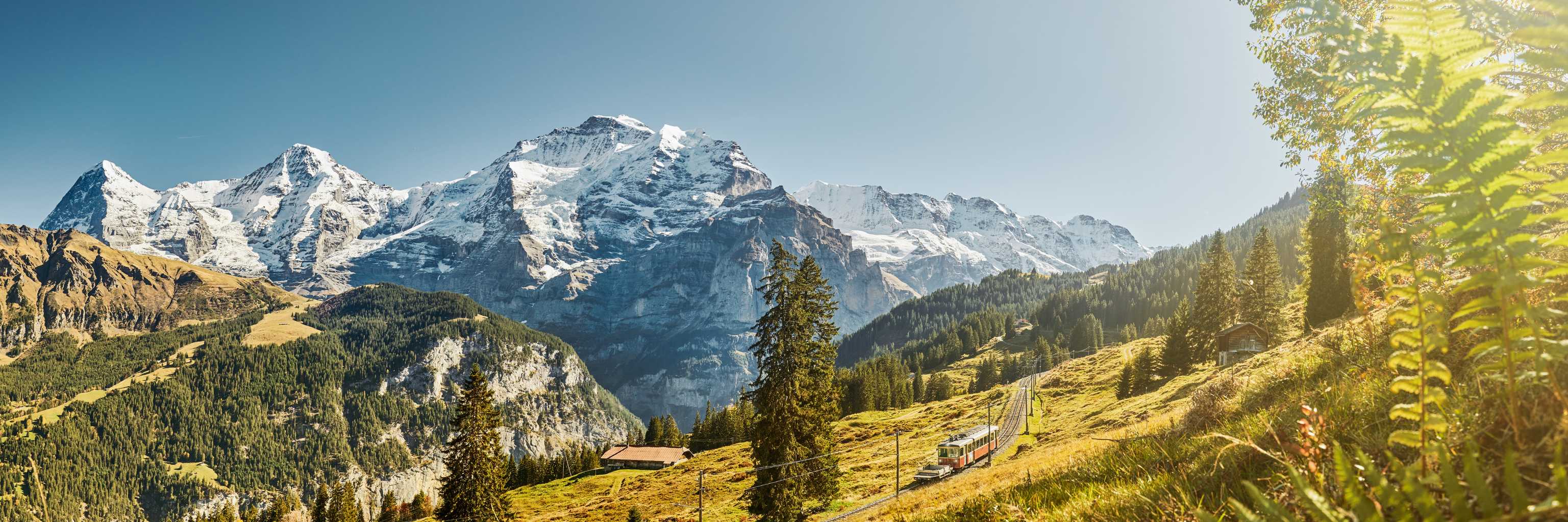 Bergbahn lauterbunnen muerren eiger moench jungfrau