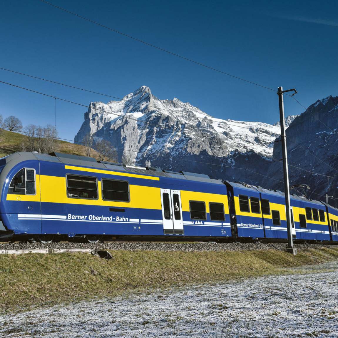 Berner oberlandbahn wetterhorn sommer
